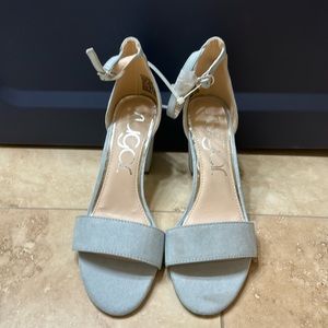 Sugar Machelene Women's High Heels Shoes 8 1/2 M Blue Micro